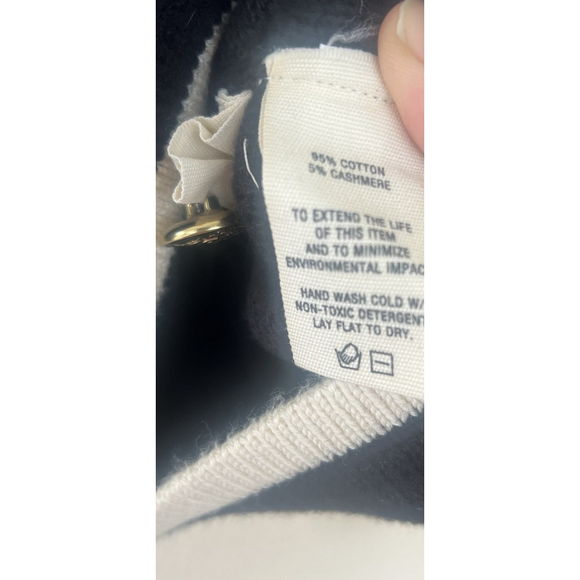 Alex Mill Paris Sweater Jacket Buttons Padded Business Career Office Siren Prep - Picture 10 of 10